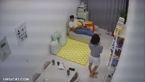 Ip- 역대급 룸까페 커플다른각도 2앵글 2V Ipcam Korean Porn (2) - 국산야동 인기 한국야동