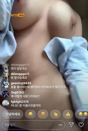 몸매 좋은 인스타 라방녀 2 - 실시간 국산야동 한국야동