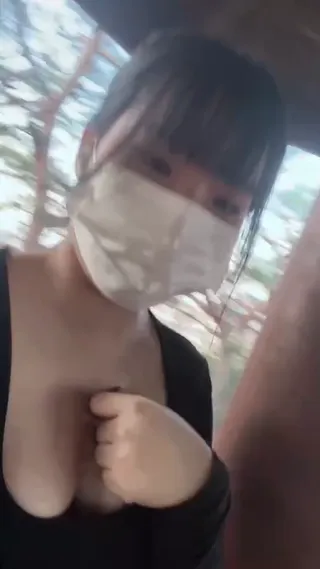 인근 야산에서 실시간으로 노출방송하는 지혜 - 한국야동 국산야동